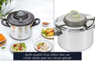 Quelle quantité d'eau utiliser dans une cocotte-minute pour une cuisson optimale
