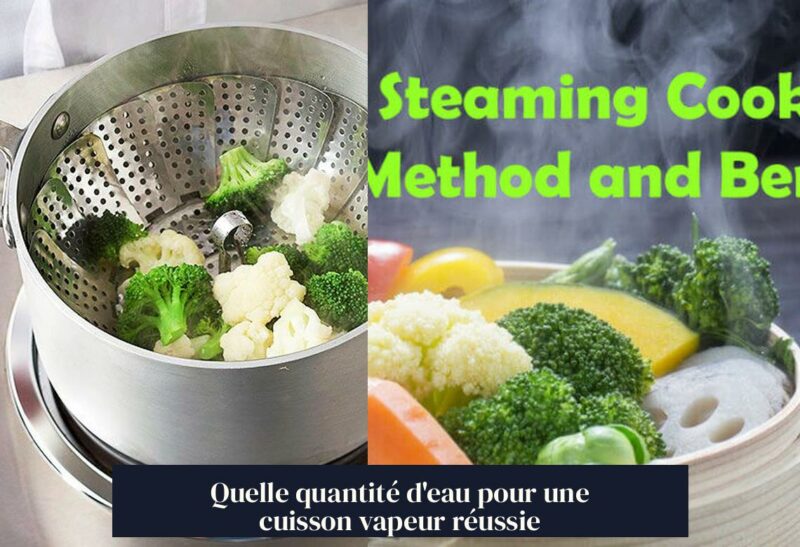 Quelle quantité d'eau pour une cuisson vapeur réussie
