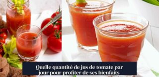 Quelle quantité de jus de tomate par jour pour profiter de ses bienfaits