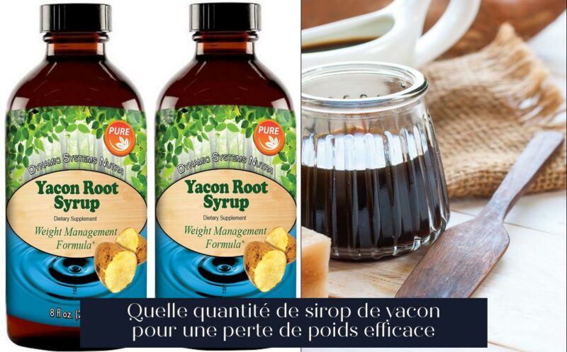 Quelle quantité de sirop de yacon pour une perte de poids efficace