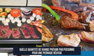 Quelle quantité de viande prévoir par personne pour une pierrade réussie
