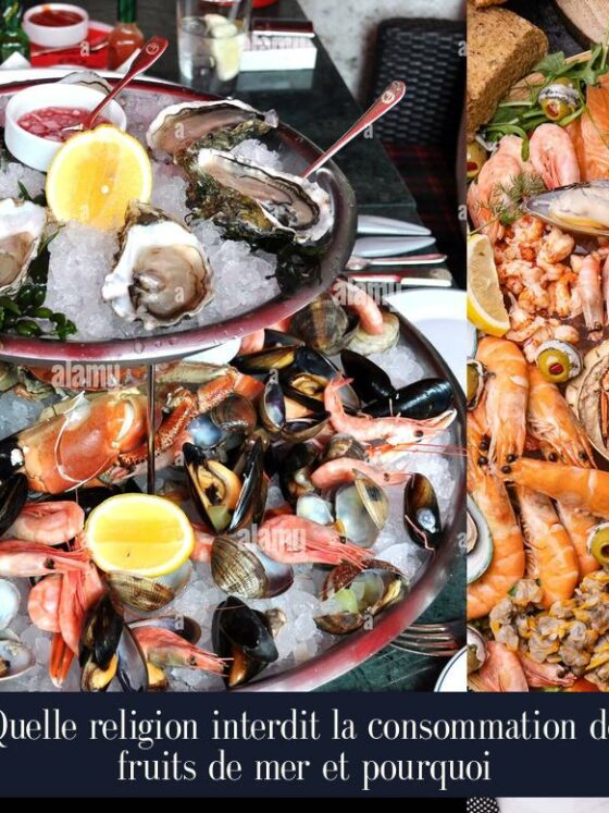 Quelle religion interdit la consommation de fruits de mer et pourquoi