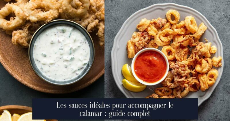 Les sauces idéales pour accompagner le calamar : guide complet