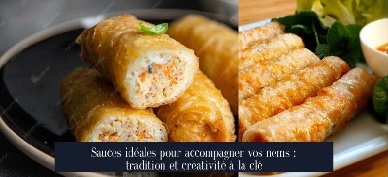 Sauces idéales pour accompagner vos nems : tradition et créativité à la clé