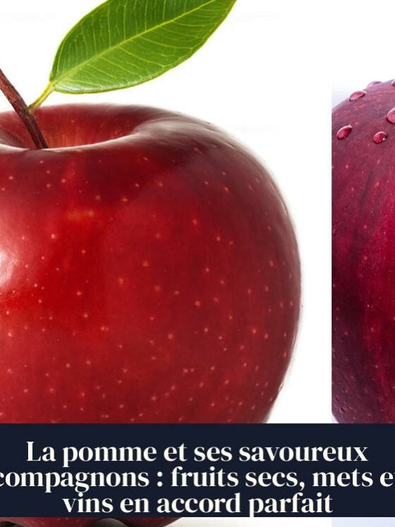La pomme et ses savoureux compagnons : fruits secs, mets et vins en accord parfait