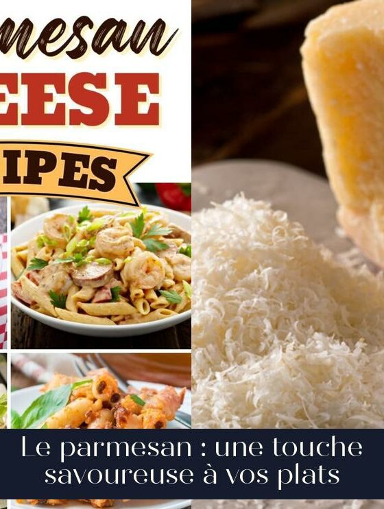 Le parmesan : une touche savoureuse à vos plats