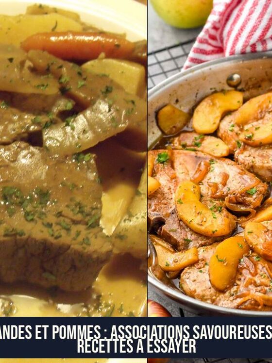 Viandes et pommes : associations savoureuses et recettes à essayer