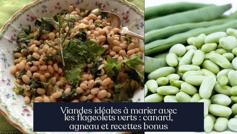 Viandes idéales à marier avec les flageolets verts : canard, agneau et recettes bonus
