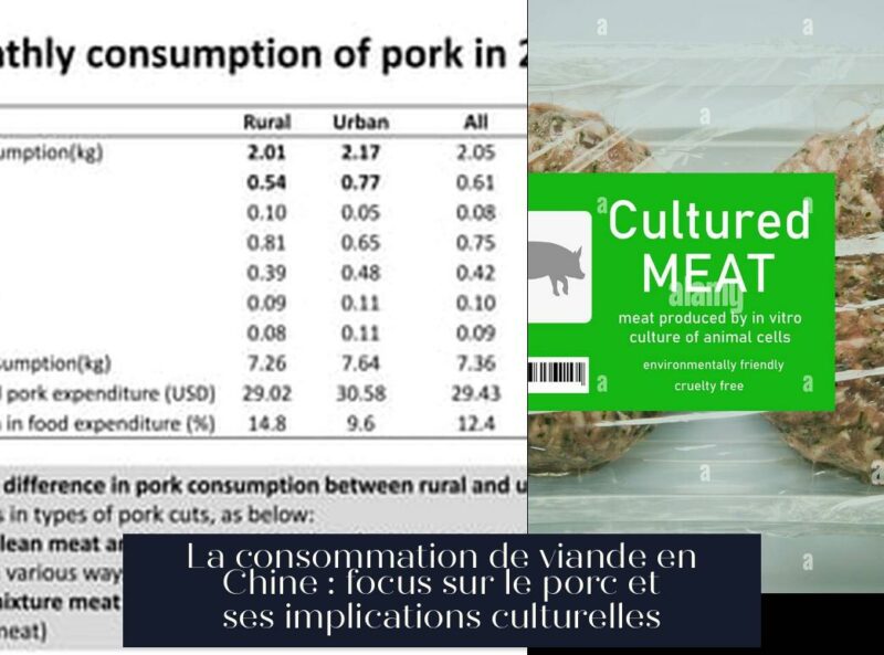 La consommation de viande en Chine : focus sur le porc et ses implications culturelles