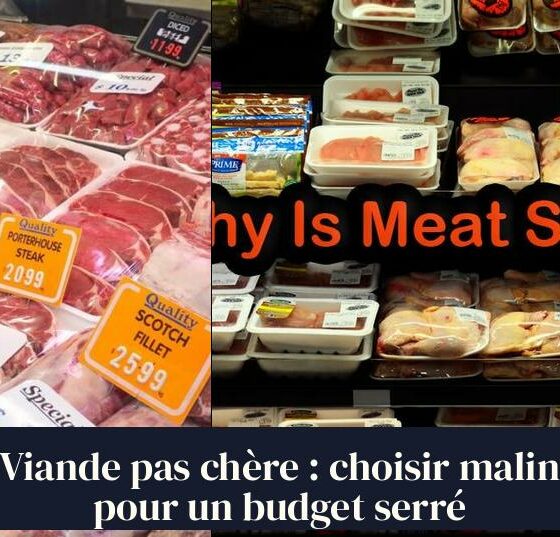 Viande pas chère : choisir malin pour un budget serré