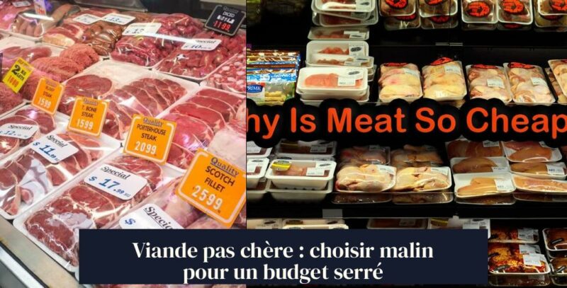 Viande pas chère : choisir malin pour un budget serré