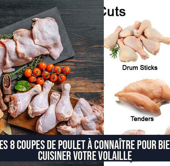 Les 8 coupes de poulet à connaître pour bien cuisiner votre volaille
