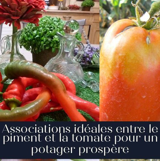 Associations idéales entre le piment et la tomate pour un potager prospère