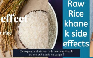 Conséquences et risques de la consommation de riz non cuit : santé en danger !