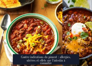 Contre-indications du piment : allergies, ulcères et effets sur l'intestin à connaître
