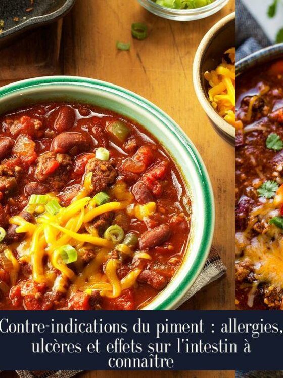 Contre-indications du piment : allergies, ulcères et effets sur l'intestin à connaître