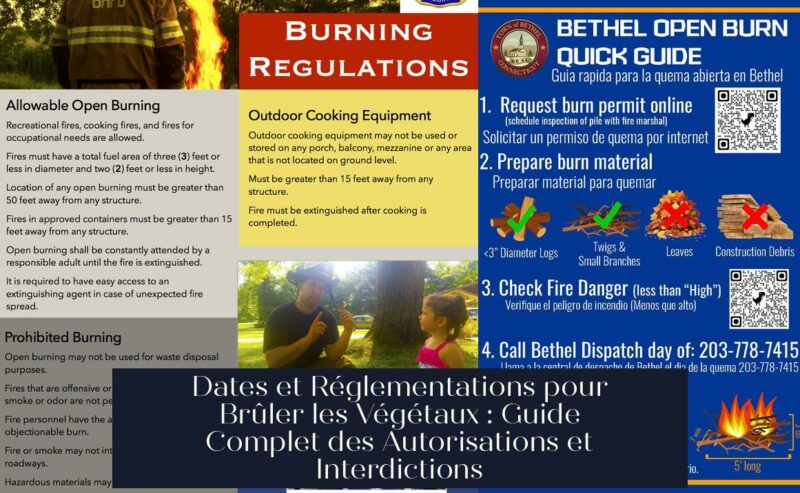 Dates et Réglementations pour Brûler les Végétaux : Guide Complet des Autorisations et Interdictions