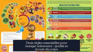 Deux règles essentielles pour manger sainement : qualité et écoute du corps