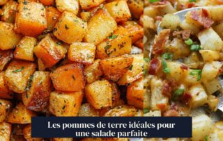 Les pommes de terre idéales pour une salade parfaite