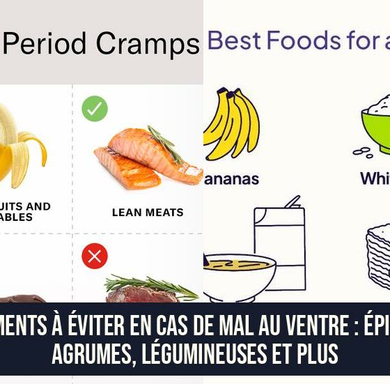 Aliments à éviter en cas de mal au ventre : épices, agrumes, légumineuses et plus
