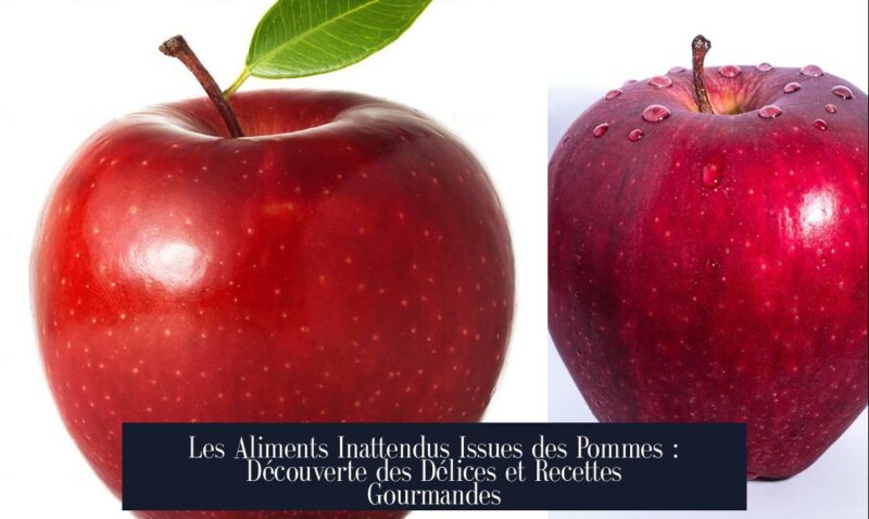 Les Aliments Inattendus Issues des Pommes : Découverte des Délices et Recettes Gourmandes