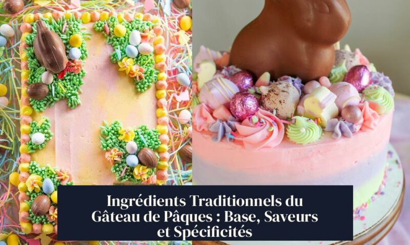 Ingrédients Traditionnels du Gâteau de Pâques : Base, Saveurs et Spécificités