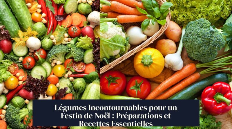 Légumes Incontournables pour un Festin de Noël : Préparations et Recettes Essentielles