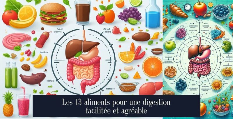 Les 13 aliments pour une digestion facilitée et agréable