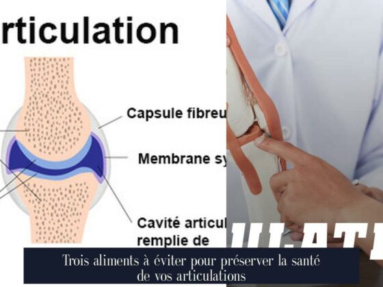 Trois aliments à éviter pour préserver la santé de vos articulations