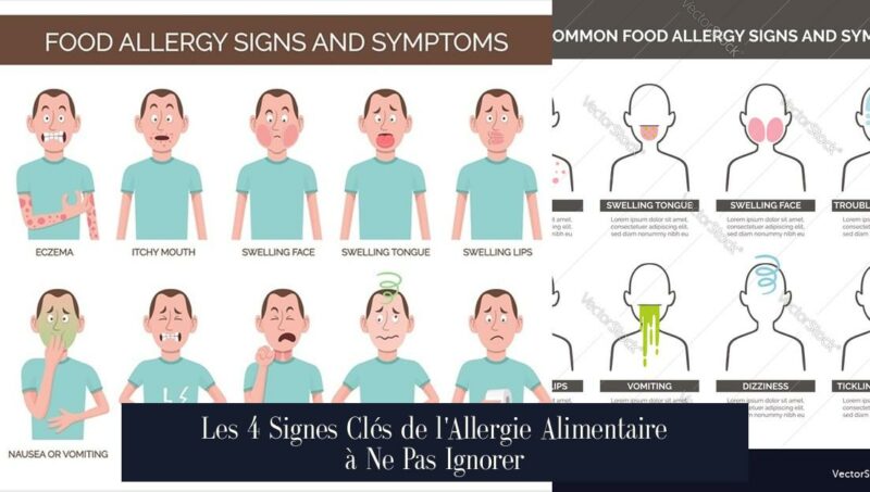 Les 4 Signes Clés de l'Allergie Alimentaire à Ne Pas Ignorer