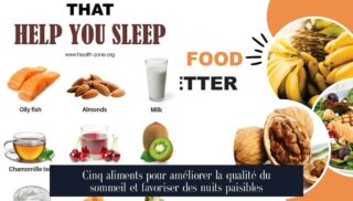 Cinq aliments pour améliorer la qualité du sommeil et favoriser des nuits paisibles