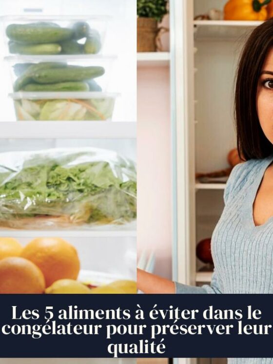 Les 5 aliments à éviter dans le congélateur pour préserver leur qualité