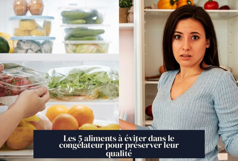 Les 5 aliments à éviter dans le congélateur pour préserver leur qualité