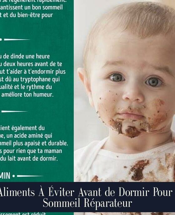 7 Aliments À Éviter Avant de Dormir Pour Un Sommeil Réparateur