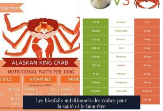 Les bienfaits nutritionnels des crabes pour la santé et le bien-être