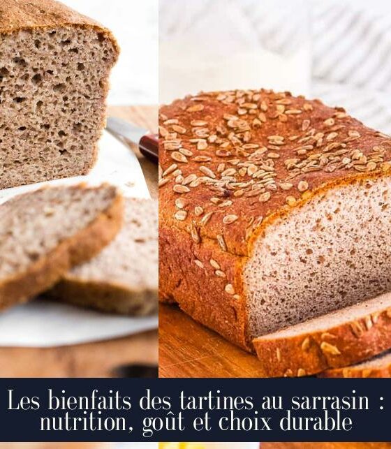 Les bienfaits des tartines au sarrasin : nutrition, goût et choix durable