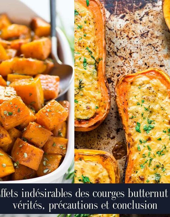 Effets indésirables des courges butternut : vérités, précautions et conclusion