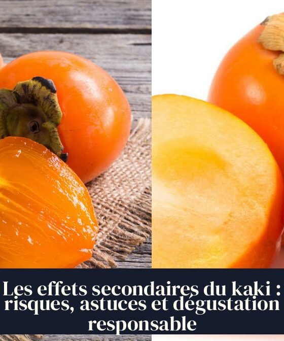Les effets secondaires du kaki : risques, astuces et dégustation responsable