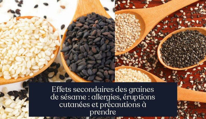 Effets secondaires des graines de sésame : allergies, éruptions cutanées et précautions à prendre