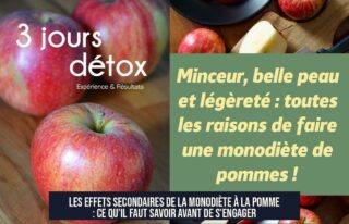 Les effets secondaires de la monodiète à la pomme : ce qu'il faut savoir avant de s'engager