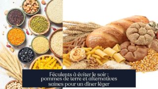 Féculents à éviter le soir : pommes de terre et alternatives saines pour un dîner léger