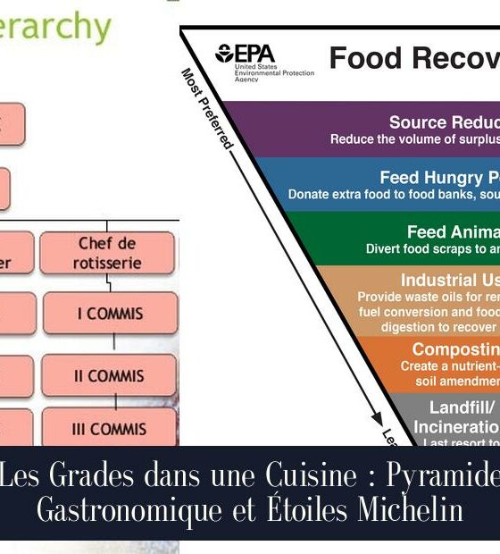 Les Grades dans une Cuisine : Pyramide Gastronomique et Étoiles Michelin