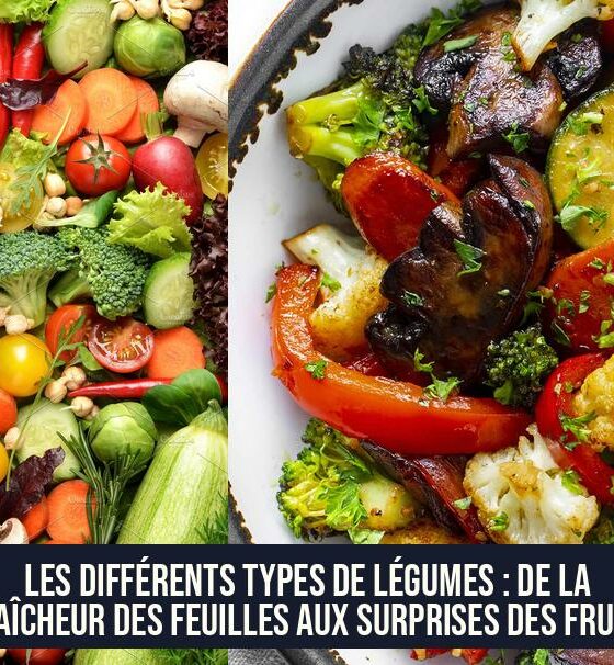 Les Différents Types de Légumes : De la Fraîcheur des Feuilles aux Surprises des Fruits