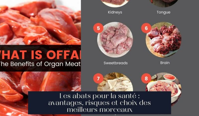 Les abats pour la santé : avantages, risques et choix des meilleurs morceaux