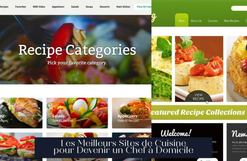 Les Meilleurs Sites de Cuisine pour Devenir un Chef à Domicile