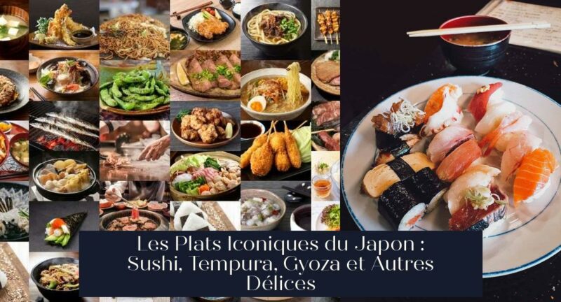 Les Plats Iconiques du Japon : Sushi, Tempura, Gyoza et Autres Délices