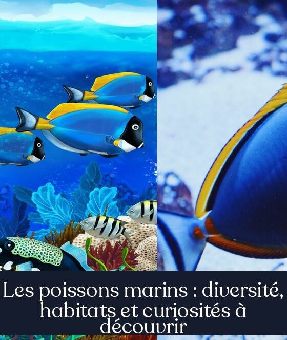 Les poissons marins : diversité, habitats et curiosités à découvrir