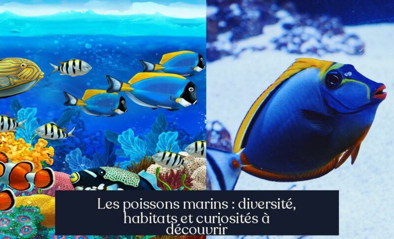 Les poissons marins : diversité, habitats et curiosités à découvrir