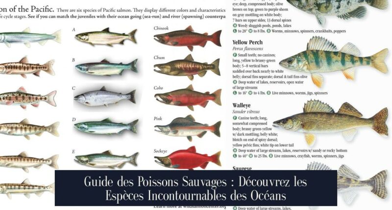 Guide des Poissons Sauvages : Découvrez les Espèces Incontournables des Océans