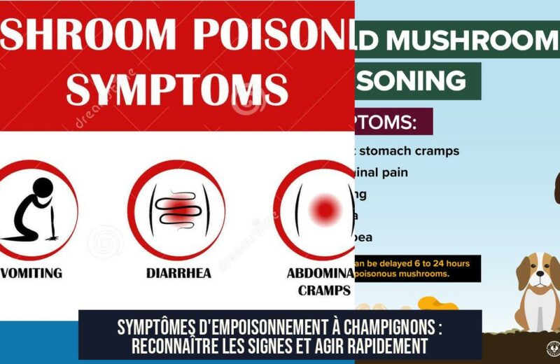 Symptômes d'empoisonnement à champignons : reconnaître les signes et agir rapidement
